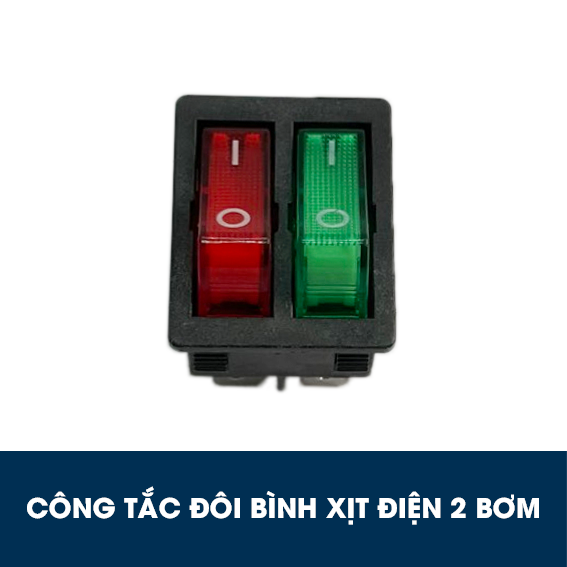 Công tắc đôi bình xịt điện