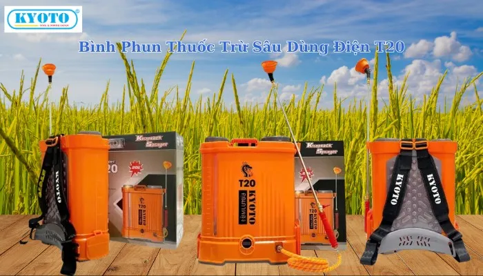 Bình phun thuốc trừ sâu dùng diện T20