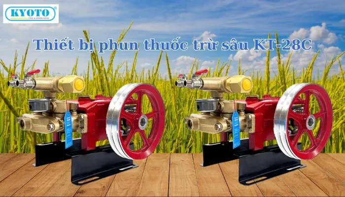 Đầu xịt áp lực phun thuốc trừ sâu KT-28C