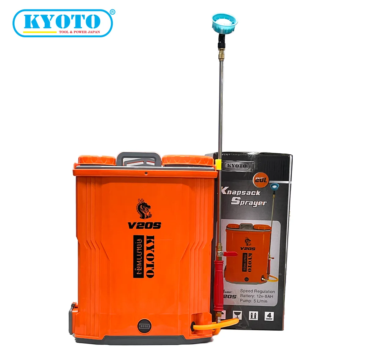 Bình Phun Thuốc Trừ Sâu Bơm Đơn V20S(có đảo thuốc)